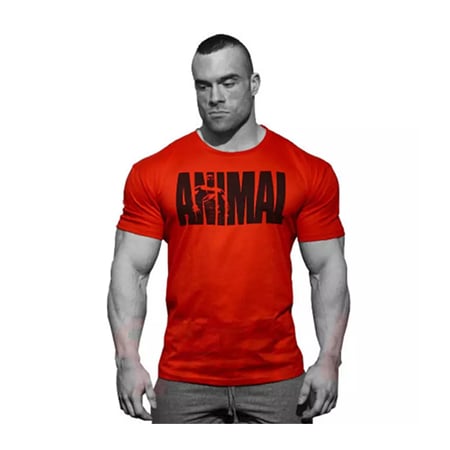 UNIVERSAL ANIMAL PROMOTIONAL RED Tee