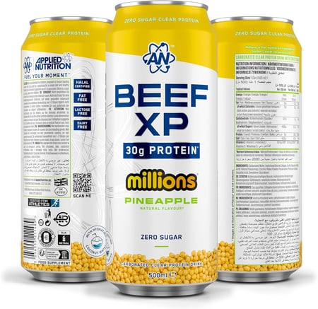 APPLIED BEEF XP CAN PINEAPPLE  500ML