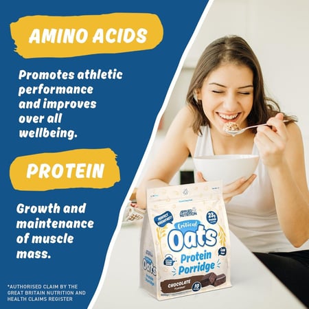 APPLIED CRITICAL OATS PROTEIN PORRIDGE CHOCOLATE 3KG