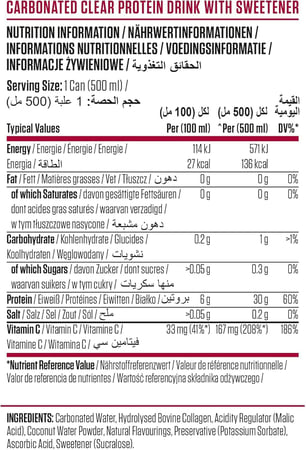 APPLIED BEEF XP CAN CHERRY SLUSHIE 500ML