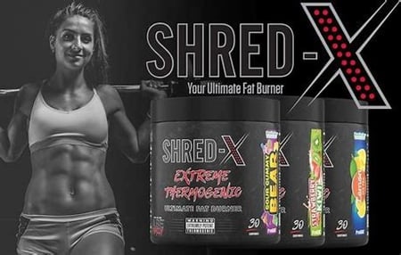 APPLIED SHRED X POWDER FAT BURNER STRAWBERRY KIWI 300G