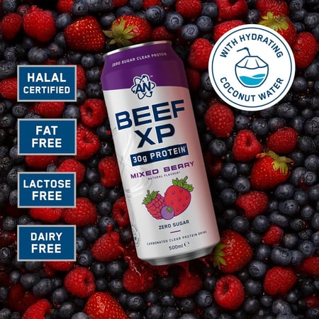 APPLIED BEEF XP CAN MIXED BERRY 500ML