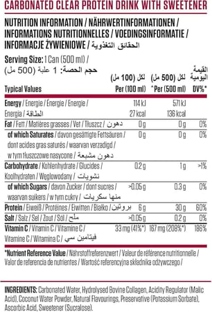 APPLIED BEEF XP CAN PINEAPPLE  500ML