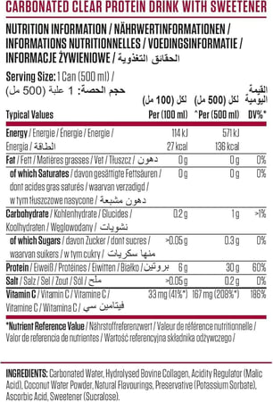APPLIED BEEF XP CAN MIXED BERRY 500ML