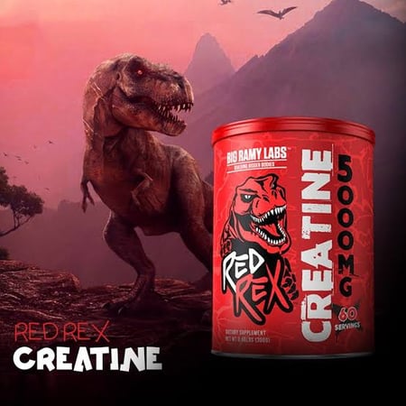 (1+1) Red Rex Big Ramy Labs – Creatine 300g Unflavoredoffer