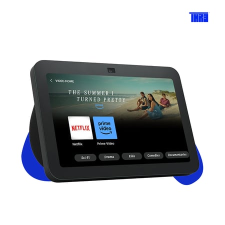 شاشة ذكية Echo Show 8 لمس 8 بوصة بتحكم صوتي Alexa وكاميرا - متجر ثري