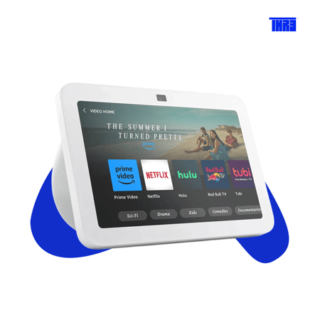 شاشة ذكية Echo Show 8 لمس 8 بوصة بتحكم صوتي Alexa وكاميرا - متجر ثري