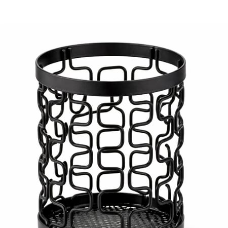 حامل ملاعق وشوك معدني فاخر بتصميم عصري