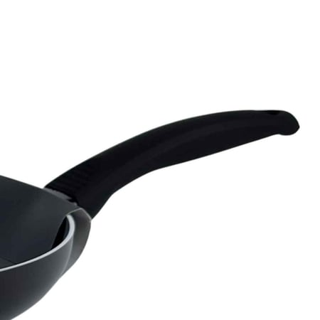 مقلاة سيراميك مانعة للالتصاق بيد مقاومة للحرارة -24سم