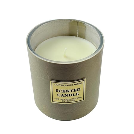 شمعة فاخرة معطرة بغطاء خشبي