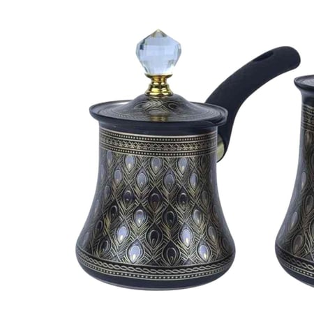 ركوة قهوة تركية – طقم 3 حبات – متعددة الاستخدام