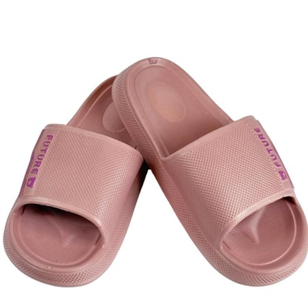 شبشب منزلي مطاطي مفتوح من الأمام