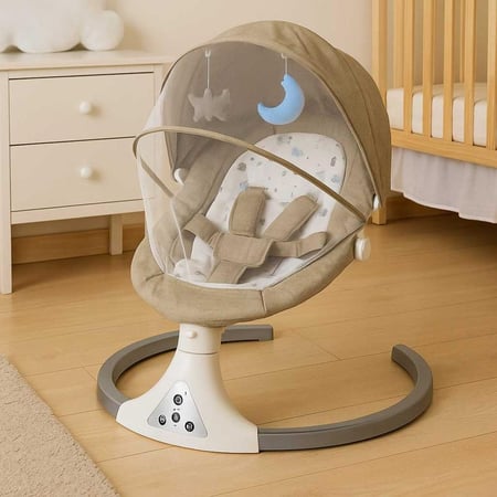 كرسي هزاز للأطفال بلوتوث و موسيقى مع ريموت تحكم عن بعد