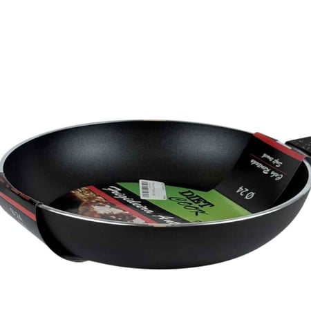 مقلاة غير لاصقة بمقبض رخامي – تصميم عصري 24سم