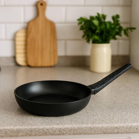 مقلاة غير لاصقة بيد جرانيت مقوى – مقاس 28 سم