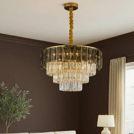 ثريا كريستال نيوكلاسيك معلقة في سقف