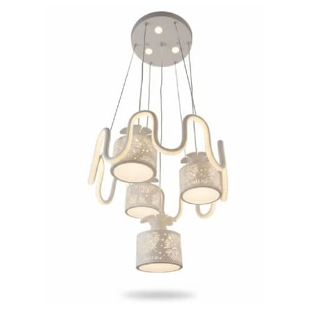 ثريا كلاسيكية فخمة بتصميم منحني