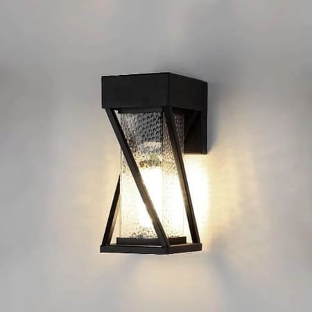 فانوس خارجي مودرن زجاج مزخرف لإضاءة الواجهات