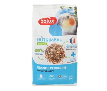 زولكس نوتريميل 3 غذاء للكوكتيل و الكروان و الروز و الببغاوات المتوسطة