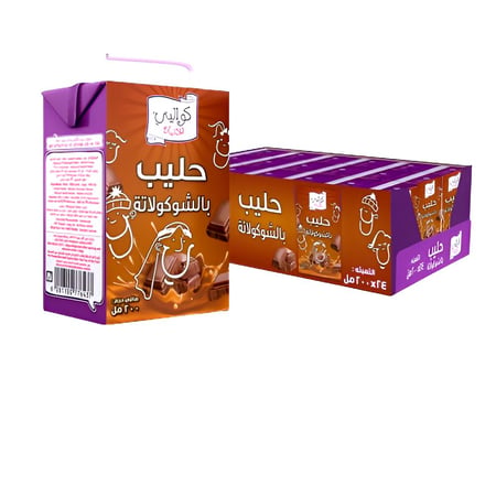 كواليتي حليب شوكلاتة 200X24 مل