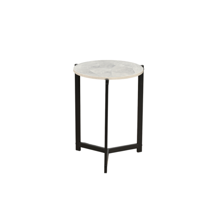 طاولة خدمة مفردة خشب تصميم عملي رمادي