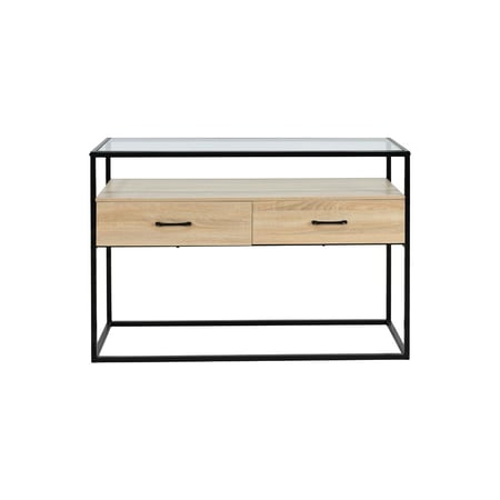 مدخل أستقبال سطح زجاجي بهيكل معدني