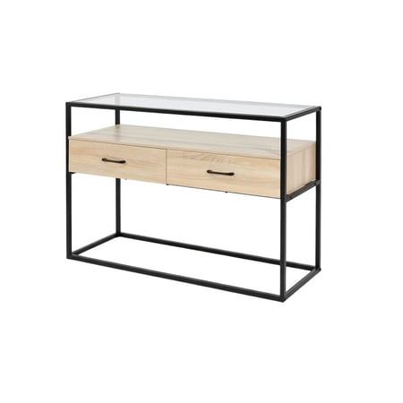 مدخل أستقبال سطح زجاجي بهيكل معدني