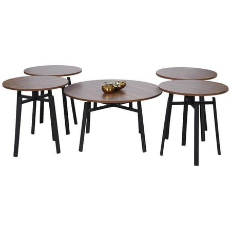 طقم طاولات خدمة 5 قطع