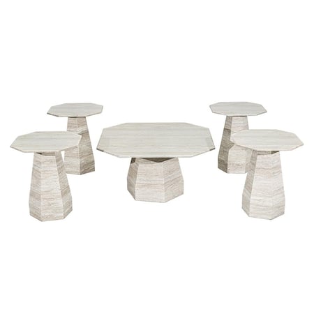 طاولات خدمة 5 قطع