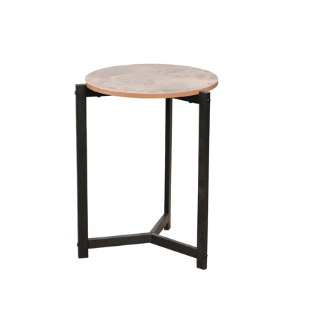 طاولة خدمة مفردة خشب تصميم عملي بني