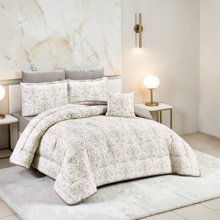 مفرش ميكروفايبر 7 قطع نفرين