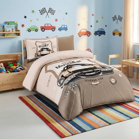 مفرش أطفال ميكروفايبر 4 قطع