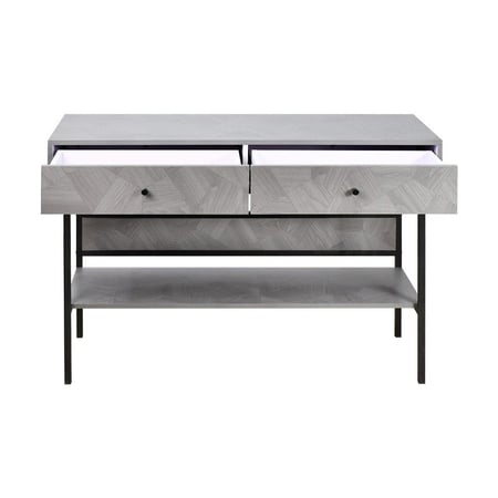 مدخل استقبال عصري خشب بأدراج ورف تخزين رمادي