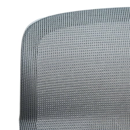 كرسي مكتب مودرن دوار قابل للتعديل رمادي