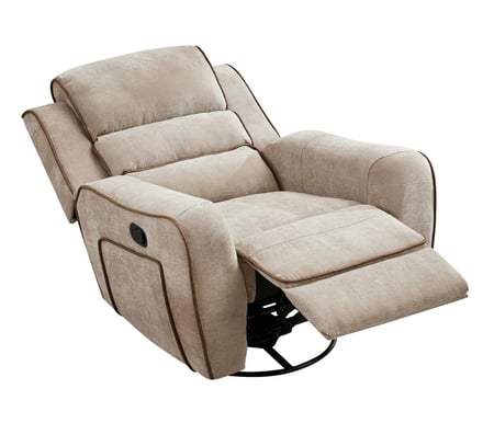 كرسي جابر استرخاء هزاز دوار فاخر - بني فاتح