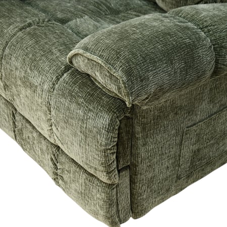 كرسي المطانيخ  استرخاء فخم دوار مع حامل جوال زيتي