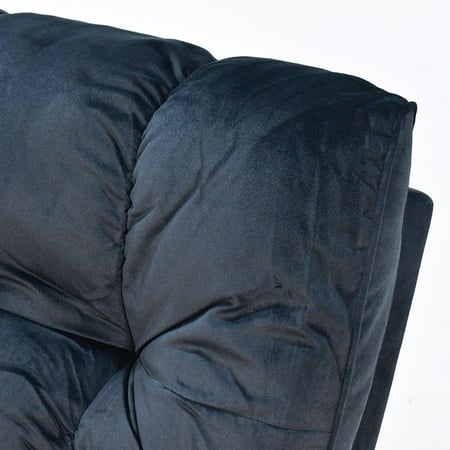 كرسي الغيمة استرخاء فخم هزاز دوار بحامل جوال اسود