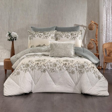 مفرش قطن تركي 7 قطع نفرين