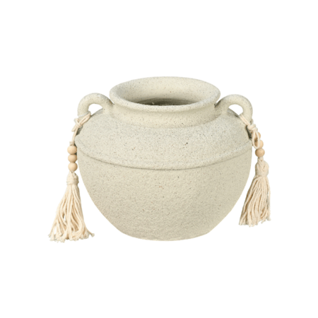 فازة ورد تصميم ديكوري عصري فخار