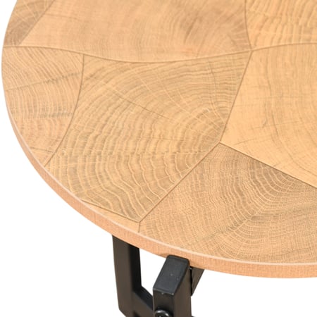 طاولة خدمة مفردة خشب تصميم عملي بيج