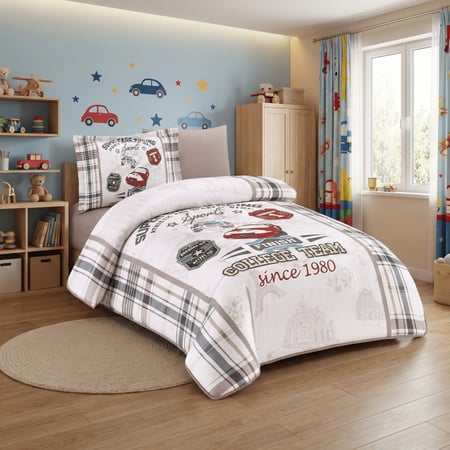 مفرش أطفال ميكروفايبر 4 قطع