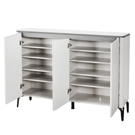 دولاب متعدد الاستخدام سطح رخامي رمادي 140 سم