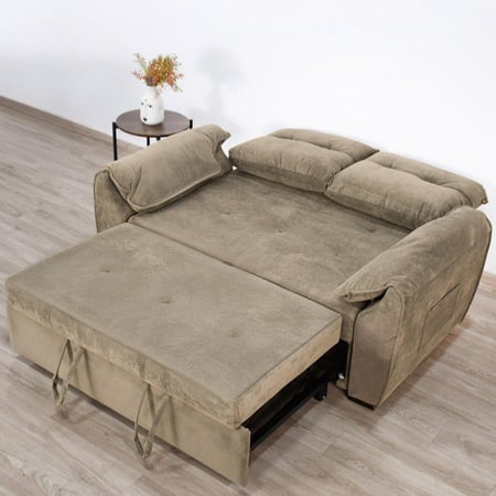 كنبة قابلة للتعديل إلى سرير - كافية