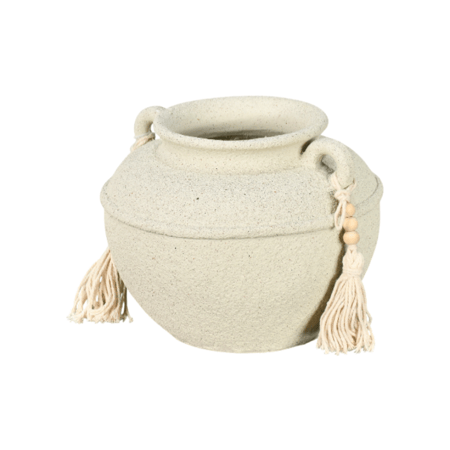 فازة ورد تصميم ديكوري عصري فخار