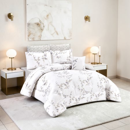 مفرش ميكروفايبر 7 قطع نفرين