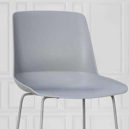 كرسي بار رمادي