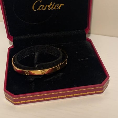 سواره كارتير لوف ذهبي ساده