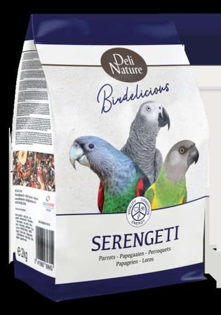 Deli Nature اكل  مشكل الببغاء الافريقي بالمكسرات من   750 جرام