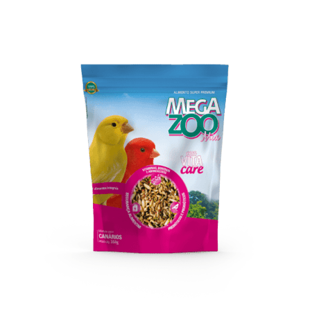 غذاء عبارة عن مشكل حبوب للكناري الوزن 350 جرام MEGAZOO