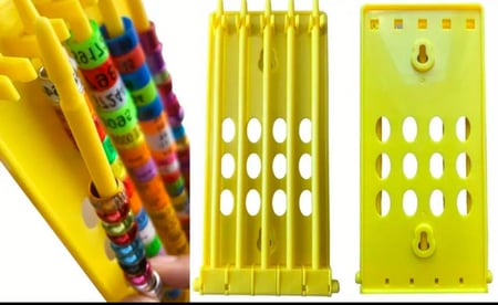 حامل حجول بالون الاصفر